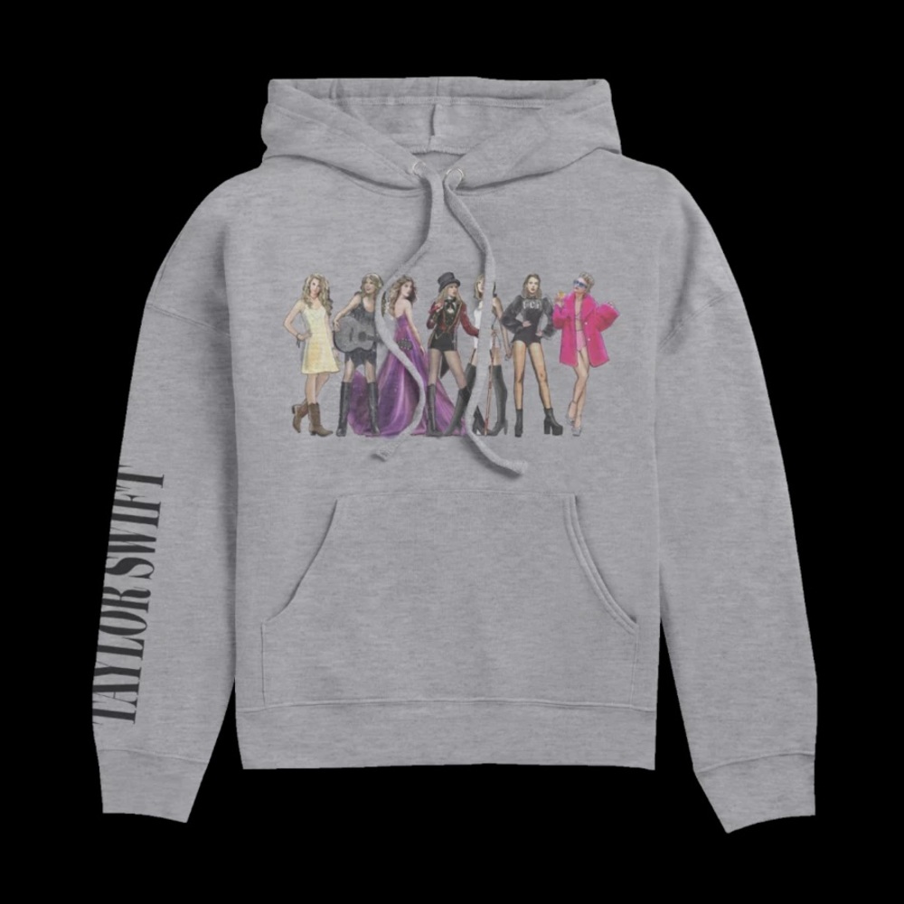 Taylor Swift All Eras Hoodie-SMALL
